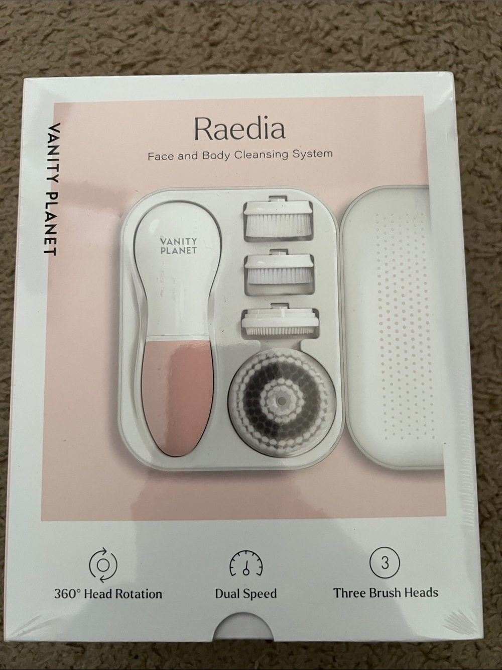 Vanity Planet Raedia Face & Body Cleansing System - NEW sealed